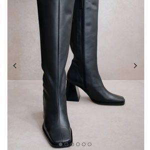 Alohas | North Tall Black Leather Boots